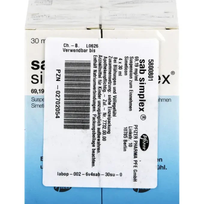 SAB simplex Suspension zum Einnehmen 120 ml
