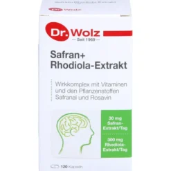 SAFRAN+RHODIOLA-Extrakt Dr.Wolz Kapseln 120 Stück
