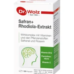 SAFRAN+RHODIOLA-Extrakt Dr.Wolz Kapseln 120 Stück