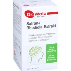 SAFRAN+RHODIOLA-Extrakt Dr.Wolz Kapseln 120 Stück