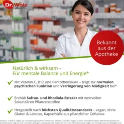 SAFRAN+RHODIOLA-Extrakt Dr.Wolz Kapseln 120 Stück