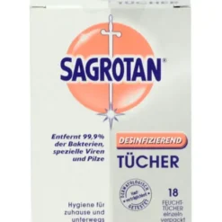 SAGROTAN Desinfektionstücher 18 St