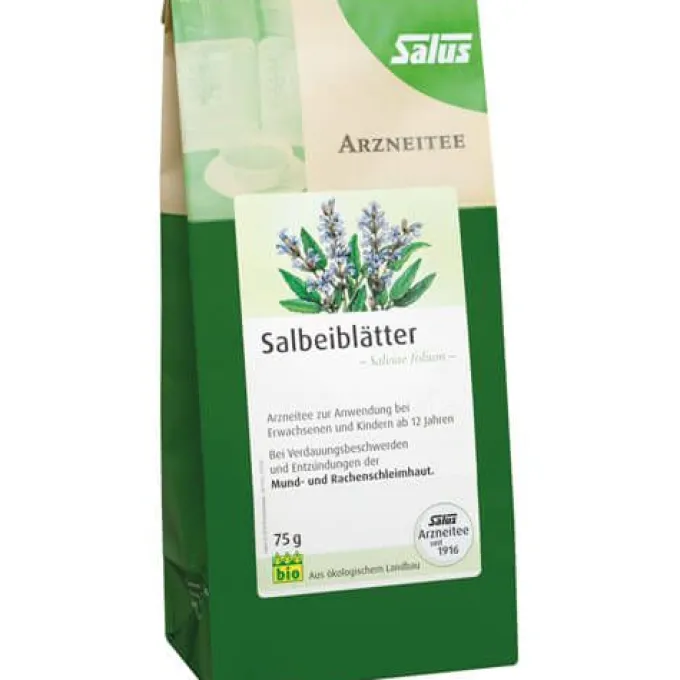 SALBEIBLÄTTER Arzneitee Salviae folium Bio Salus 75 g