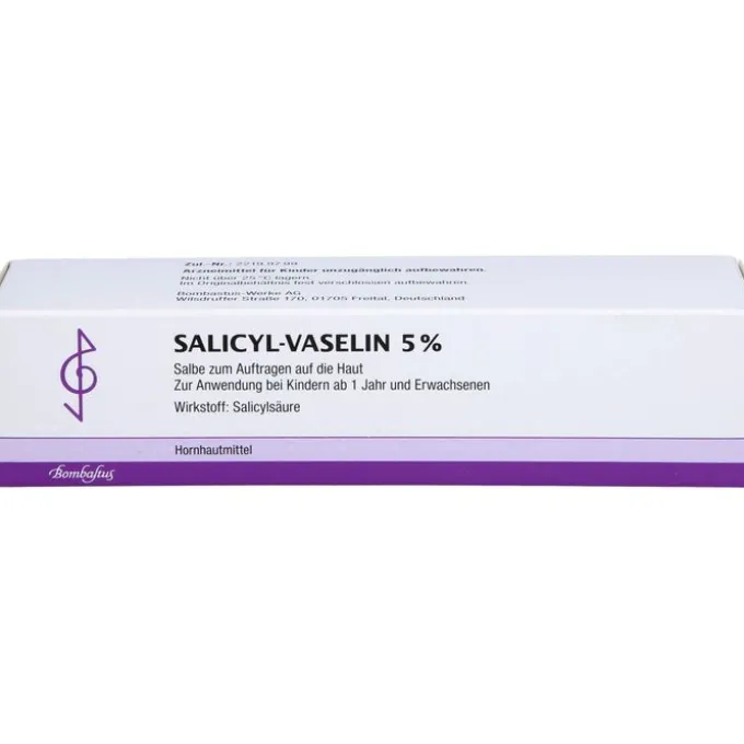 SALICYL VASELIN 5% Salbe 100 ml