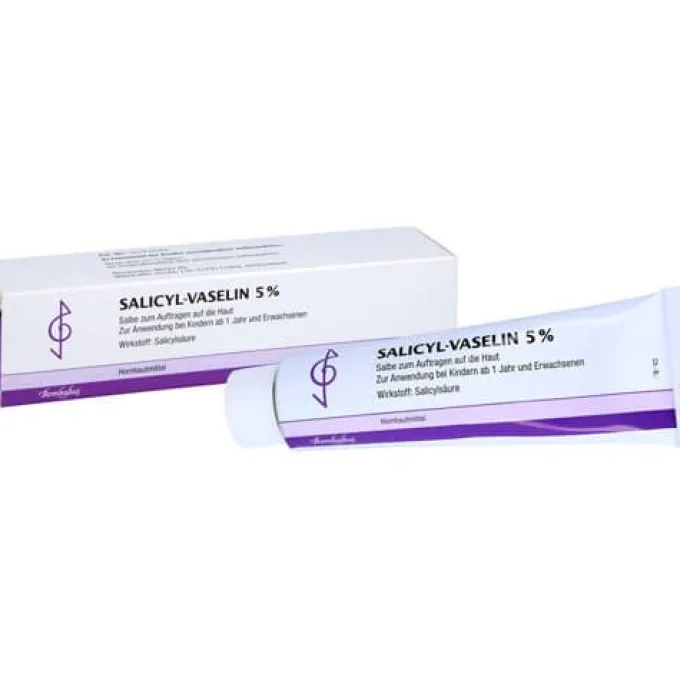 SALICYL VASELIN 5% Salbe 100 ml