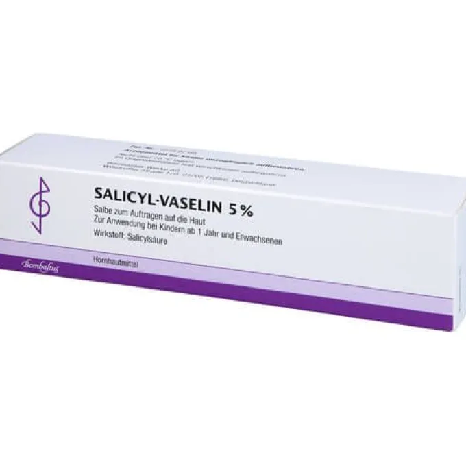 SALICYL VASELIN 5% Salbe 100 ml
