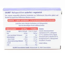 SALMIX Halspastillen zuckerfrei 24 Stück