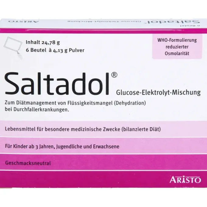 SALTADOL Elektrolyt Plv.z.Her.e.Lsg.z.Einnehmen 6 Stück