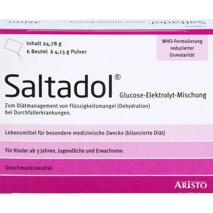 SALTADOL Elektrolyt Plv.z.Her.e.Lsg.z.Einnehmen 6 Stück