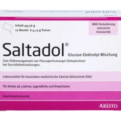 SALTADOL Elektrolyt Pulver zur Herstellung einer Lösung zum Einnehmen 12 Stück