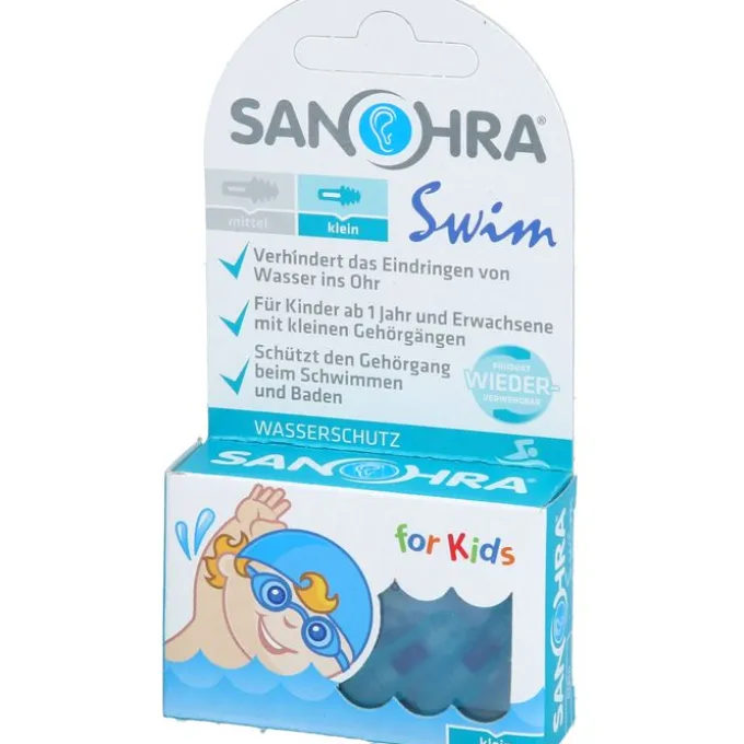 SANOHRA swim Ohrenschutz f.Kinder 2 St