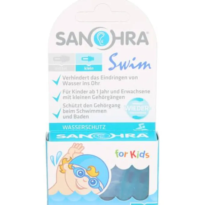 SANOHRA swim Ohrenschutz f.Kinder 2 St