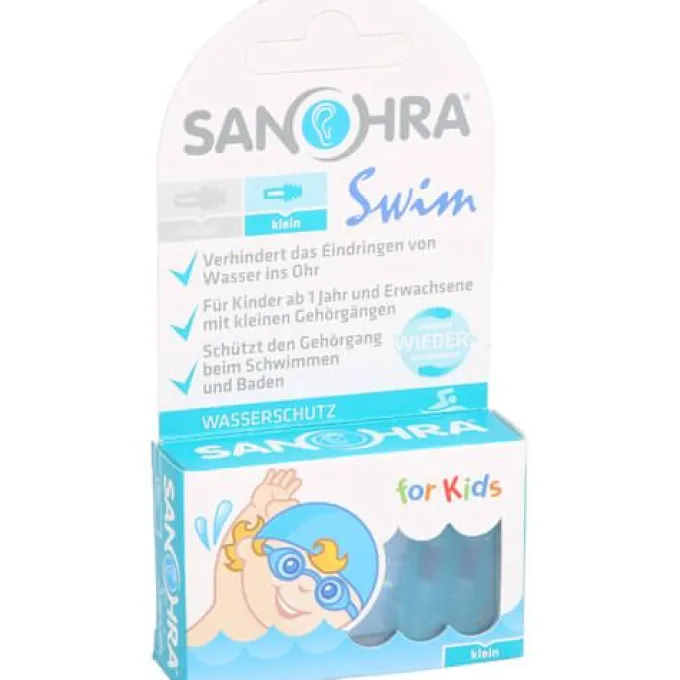 SANOHRA swim Ohrenschutz f.Kinder 2 St