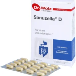 SANUZELLA D Zellulose Kapseln 60 Stück