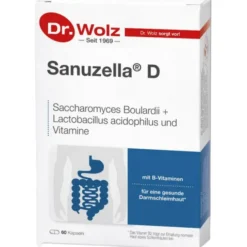SANUZELLA D Zellulose Kapseln 60 Stück