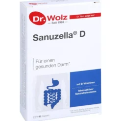 SANUZELLA D Zellulose Kapseln 60 Stück