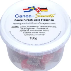 SAURE KIRSCH-COLA Flaschen Canea 150 g