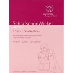 SCHLAFSCHÖN Wickel Lavendel 6 St