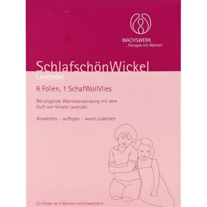 SCHLAFSCHÖN Wickel Lavendel 6 St