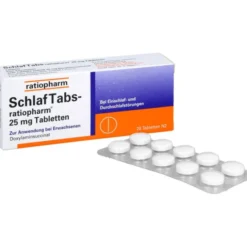SCHLAF TABS-ratiopharm 25 mg Tabletten 20 St