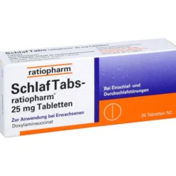 SCHLAF TABS-ratiopharm 25 mg Tabletten 20 St