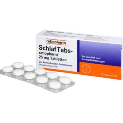SCHLAF TABS-ratiopharm 25 mg Tabletten 20 St