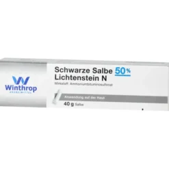 SCHWARZE SALBE 50% Lichtenstein N 40 g