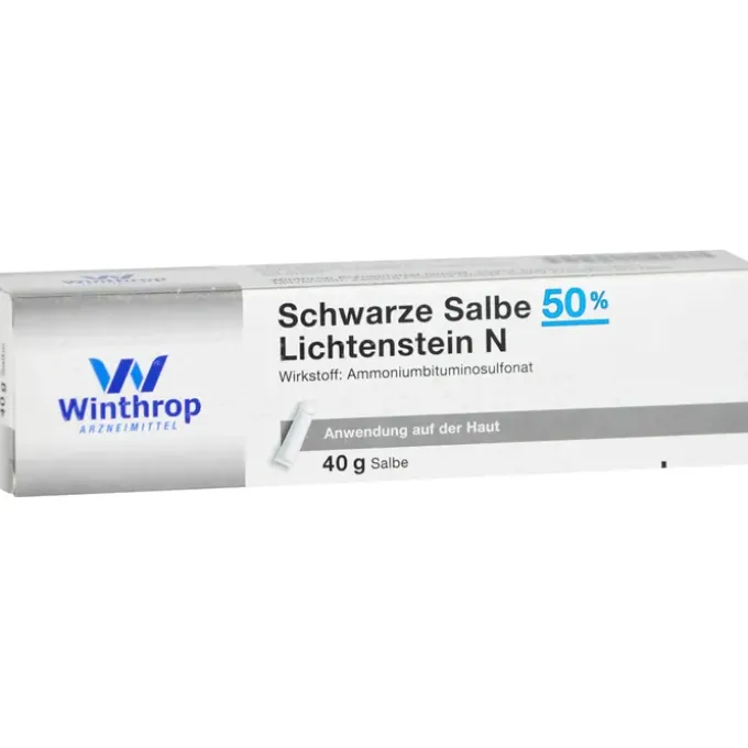 SCHWARZE SALBE 50% Lichtenstein N 40 g
