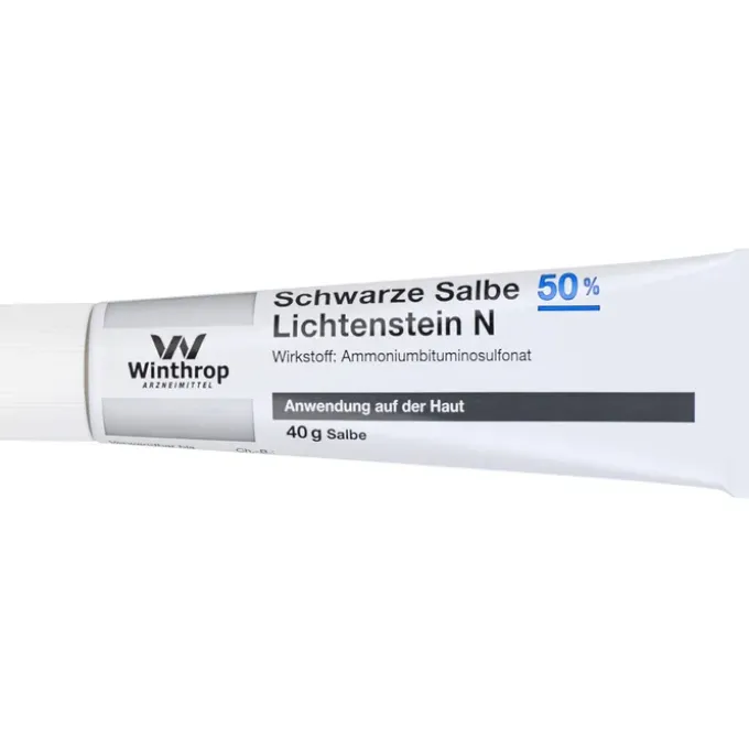 SCHWARZE SALBE 50% Lichtenstein N 40 g