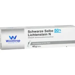 SCHWARZE SALBE 50% Lichtenstein N 40 g