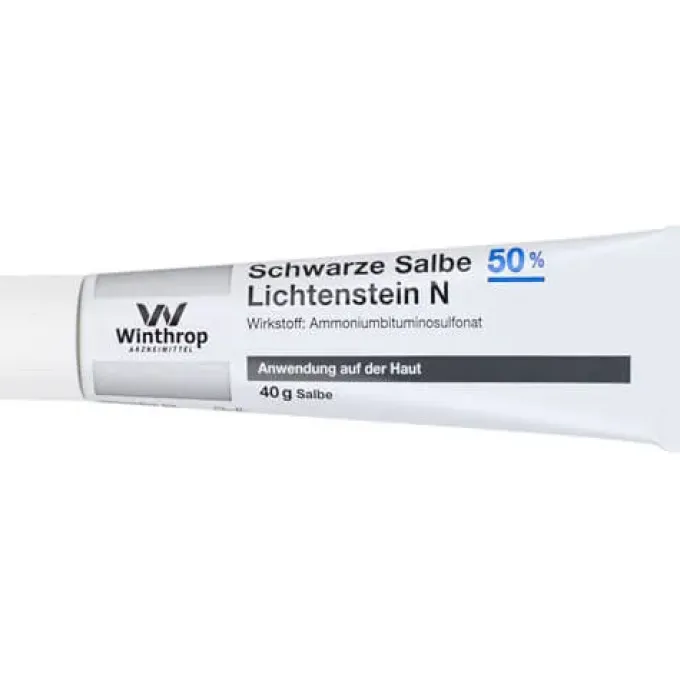 SCHWARZE SALBE 50% Lichtenstein N 40 g