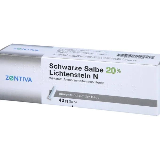SCHWARZE SALBE 20% Lichtenstein N 40 g
