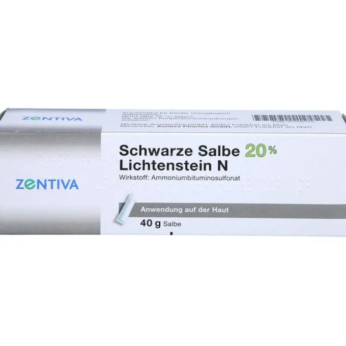 SCHWARZE SALBE 20% Lichtenstein N 40 g