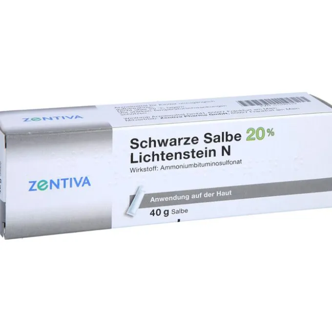 SCHWARZE SALBE 20% Lichtenstein N 40 g