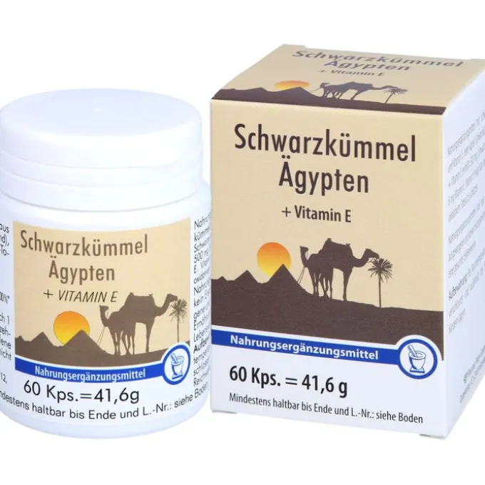SCHWARZKÜMMEL ÄGYPTEN+E Kapseln 60 Stück