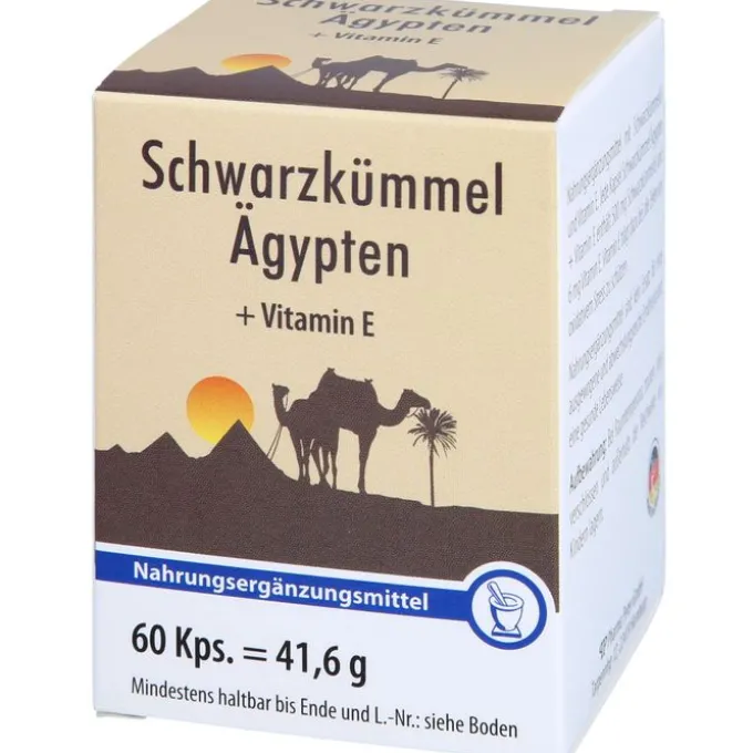 SCHWARZKÜMMEL ÄGYPTEN+E Kapseln 60 Stück