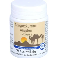 SCHWARZKÜMMEL ÄGYPTEN+E Kapseln 60 Stück
