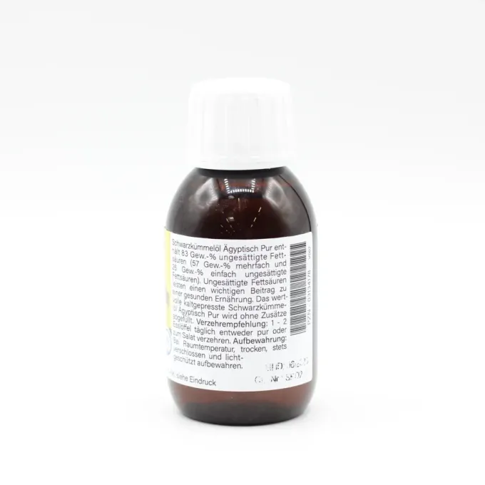 SCHWARZKÜMMELÖL ägyptisch Pur 100 ml
