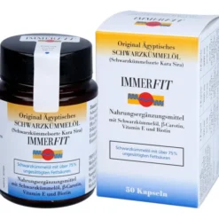 SCHWARZKÜMMELÖL Immerfit Kapseln 50 Stück