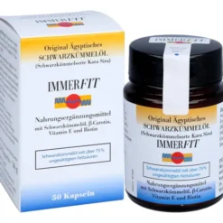 SCHWARZKÜMMELÖL Immerfit Kapseln 50 Stück