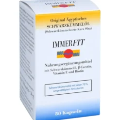 SCHWARZKÜMMELÖL Immerfit Kapseln 50 Stück