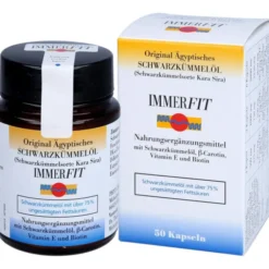 SCHWARZKÜMMELÖL Immerfit Kapseln 50 Stück