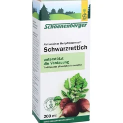 SCHWARZRETTICH Schoenenberger Heilpflanzensäfte 200 ml