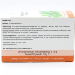 SCHWARZTEE Ceylon Mischung Filterbeutel 20 Stück