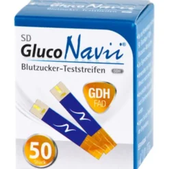 SD GlucoNavii GDH Blutzucker-Teststreifen 1X50 St