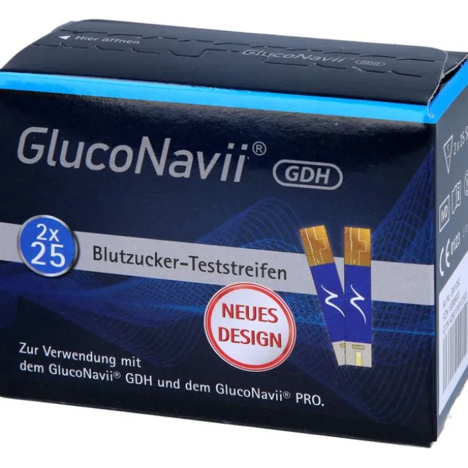 SD GlucoNavii GDH Blutzucker-Teststreifen 1X50 St