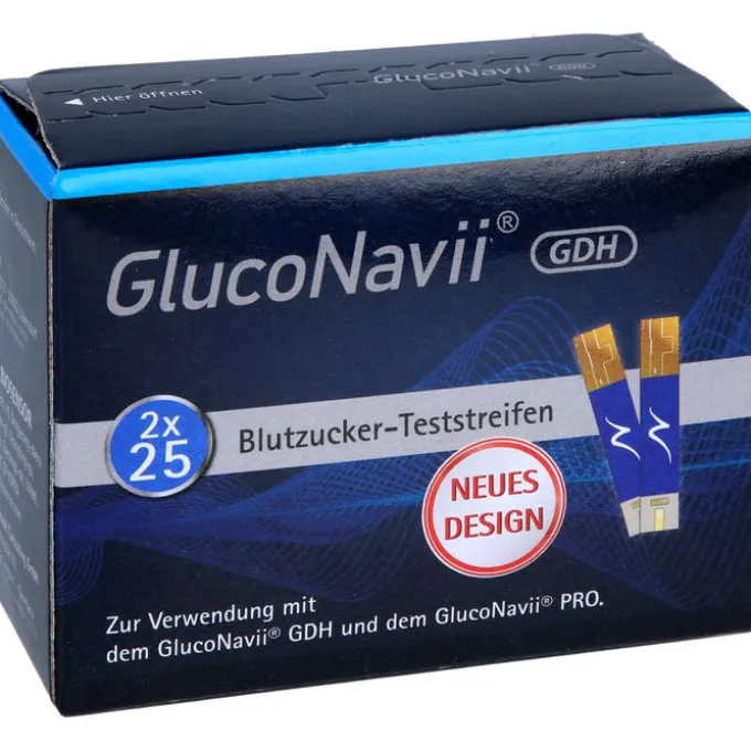 SD GlucoNavii GDH Blutzucker-Teststreifen 1X50 St