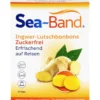 SEA-BAND Ingwer-Lutschbonbons zuckerfrei 24 Stück