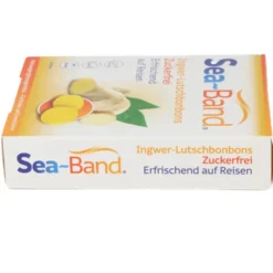 SEA-BAND Ingwer-Lutschbonbons zuckerfrei 24 Stück