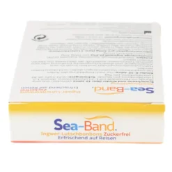 SEA-BAND Ingwer-Lutschbonbons zuckerfrei 24 Stück